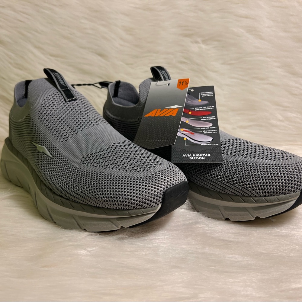 AVIA Men’s HIGHTAIL SLIP-ON, Size 11 1/2